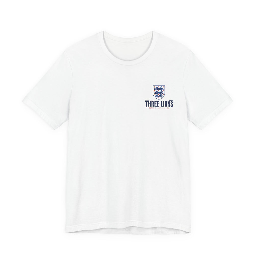 Three Lions, Seven Heart Attacks T-Shirt