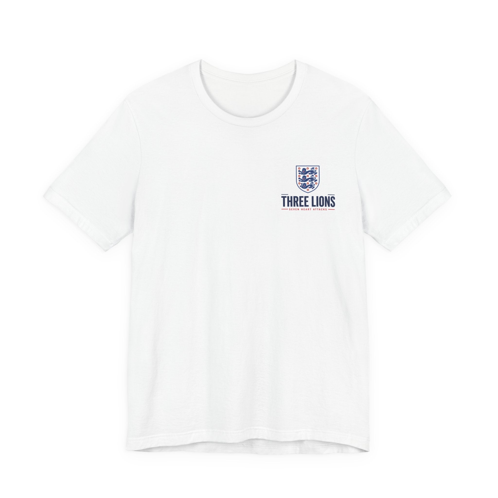 Three Lions, Seven Heart Attacks T-Shirt