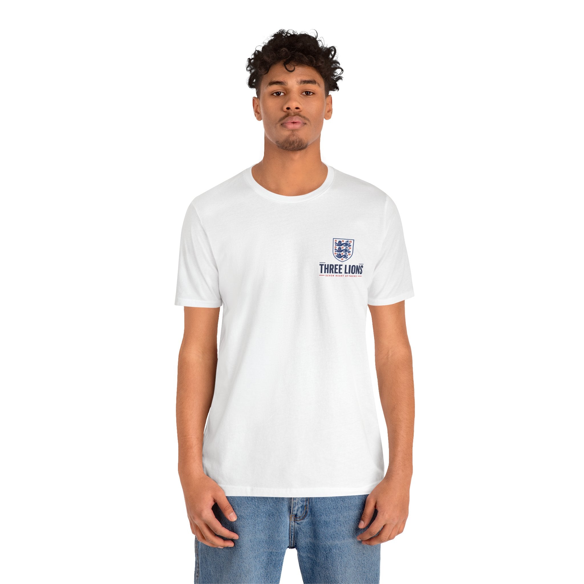 Three Lions, Seven Heart Attacks T-Shirt