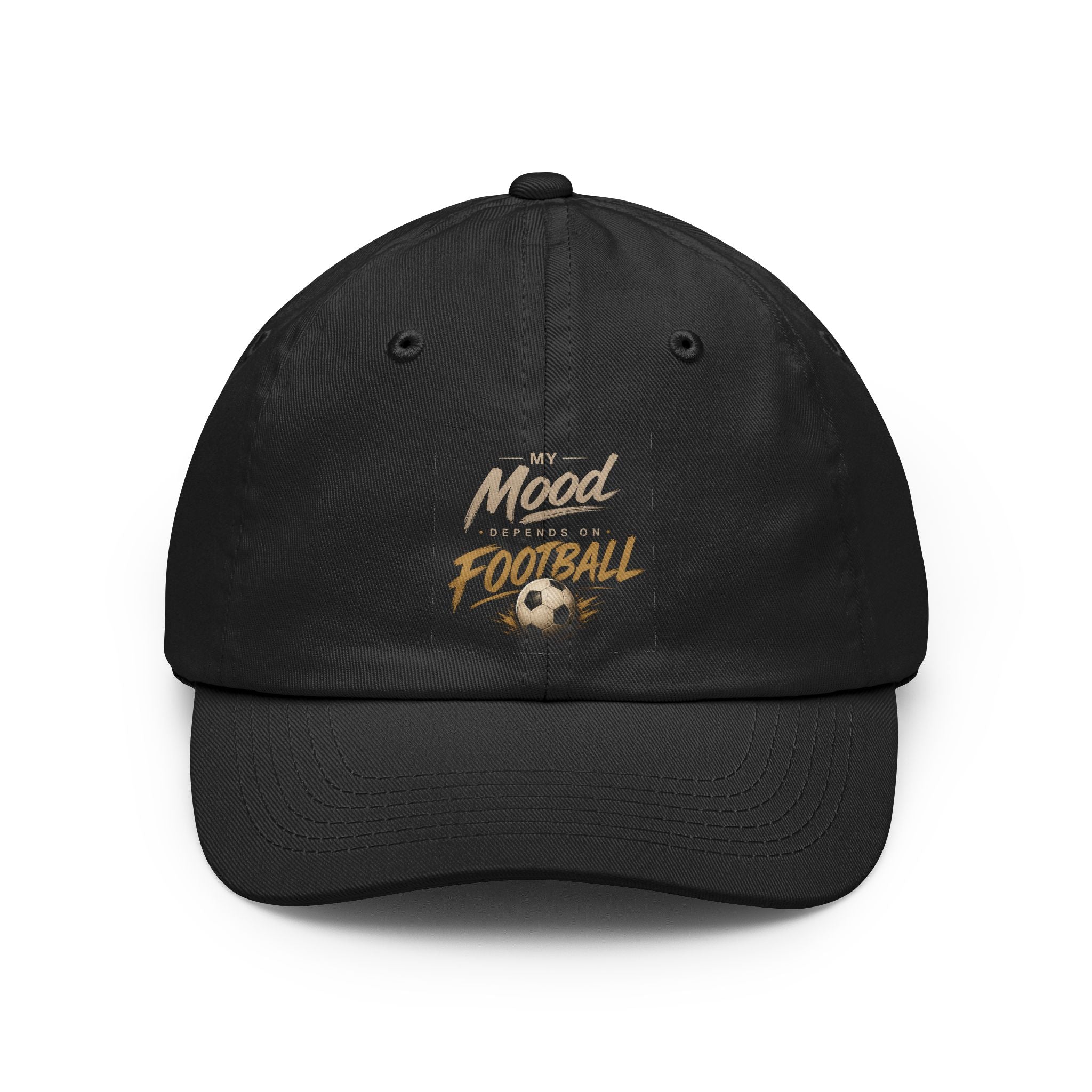 My Mood Depends on Football Cap